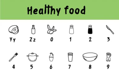 Healthy Food by Chonada — Dingbats Font — thumbnail 4