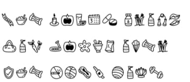 Healthy Love by YandiDesigns — Dingbats Font — thumbnail 6