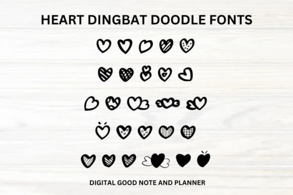 Heart by fonty88 — Dingbats Font
