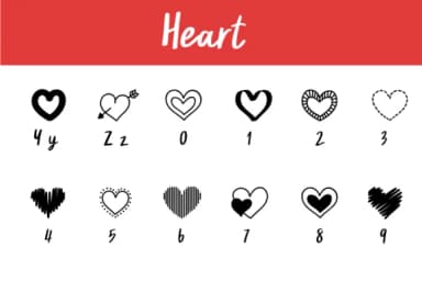 Heart by Chonada — Dingbats Font — thumbnail 4
