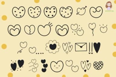Heart by Foam-Design Store — Dingbats Font — thumbnail 2