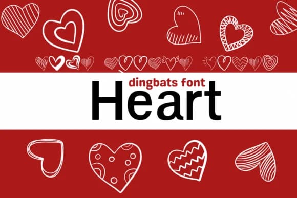 Heart by Sirinart — Dingbats Font