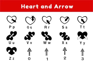 Heart and Arrow by Nun Sukhwan — Dingbats Font — thumbnail 3