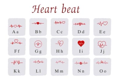 Heart Beat by BK Creative Designs — Dingbats Font — thumbnail 2