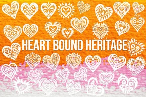 Heart Bound Heritage by MOMAT THIRTYONE — Dingbats Font