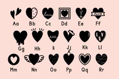 Heart Doodle by Nyla.studio — Dingbats Font — thumbnail 7