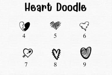 Heart Doodle by Sontaya — Dingbats Font — thumbnail 4