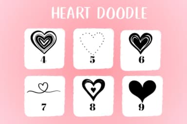 Heart Doodle by CHANOK — Dingbats Font — thumbnail 4