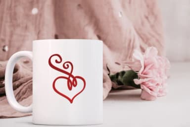 Heart Flourish Lines by Heartcraft Atelier — Dingbats Font — thumbnail 6