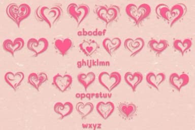 Heart for Everyone by MOMAT THIRTYONE — Dingbats Font — thumbnail 3