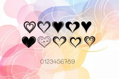 Heart for Someone by MOMAT THIRTYONE — Dingbats Font — thumbnail 4