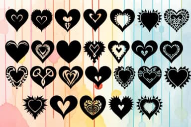 Heart Heart by MOMAT THIRTYONE — Dingbats Font — thumbnail 2