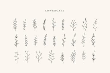 Heart Leaves by CraftedType Studio — Dingbats Font — thumbnail 3