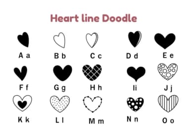 Heart Line by Nun Sukhwan — Dingbats Font — thumbnail 5
