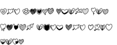 Heart Love by YandiDesigns — Dingbats Font — thumbnail 6