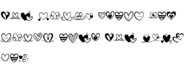Heart of Love by Sontaya — Dingbats Font — thumbnail 8