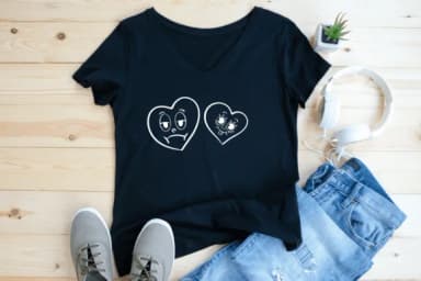 Heart Retro by Sirinart — Dingbats Font — thumbnail 6