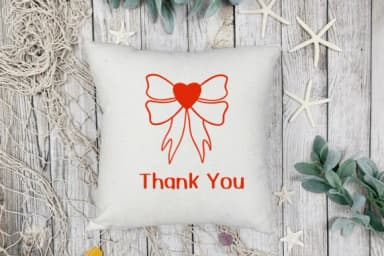 Heart Ribbon by Ketsarin — Dingbats Font — thumbnail 7