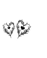 Heart Rosemary Sprigs by MOMAT THIRTYONE — Dingbats Font — thumbnail 3