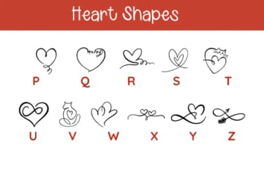 Heart Shapes by Pui Art — Dingbats Font — thumbnail 3