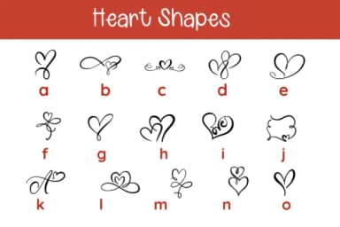 Heart Shapes by Pui Art — Dingbats Font — thumbnail 4