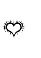 Heart Thorns Arctic by MOMAT THIRTYONE — Dingbats Font — thumbnail 3