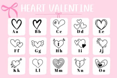Heart Valentine by CHANOK — Dingbats Font — thumbnail 2