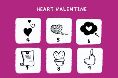Heart Valentine by Bee piyanuch — Dingbats Font — thumbnail 8