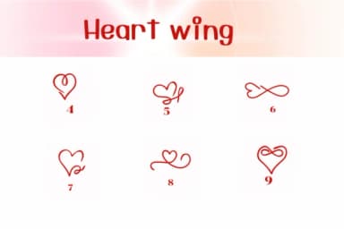 Heart Wing by Ketsarin — Dingbats Font — thumbnail 4