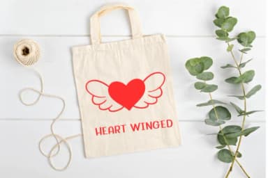 Heart Winged by Ketsarin — Dingbats Font — thumbnail 5