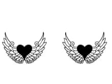Heart Winged by Ketsarin — Dingbats Font — thumbnail 8