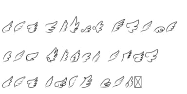 Heart Wings by CraftedType Studio — Dingbats Font — thumbnail 5