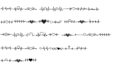 Heartbeat by Chonada — Dingbats Font — thumbnail 8