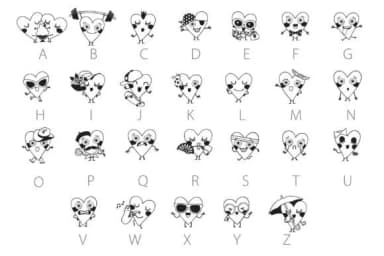Heartbeat Gang by Illustration Ink — Dingbats Font — thumbnail 4