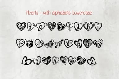 Hearts by DREAMs Soul G. — Dingbats Font — thumbnail 5