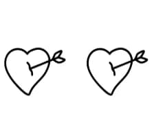 Hearts by Nongyao — Dingbats Font — thumbnail 8