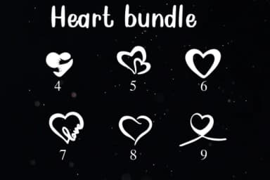 Hearts Bundle by Nongyao — Dingbats Font — thumbnail 4