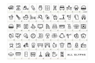 Heavenly by YandiDesigns — Dingbats Font — thumbnail 2