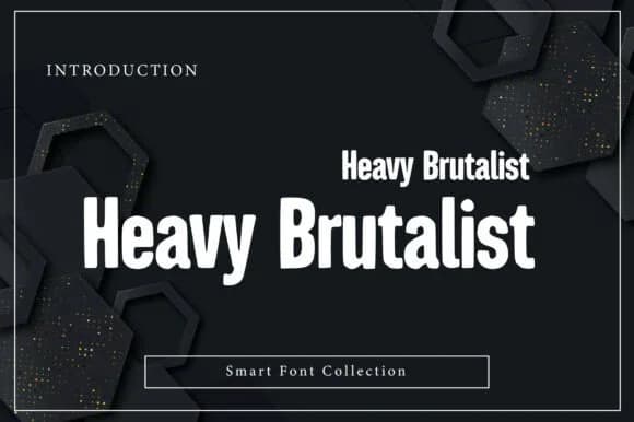 Heavy Brutalist by Wow Magic — Slab Serif Font