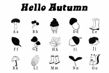 Hello Autumn by Suphitchaya — Dingbats Font — thumbnail 2