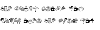 Hello Autumn by Sontaya — Dingbats Font — thumbnail 8