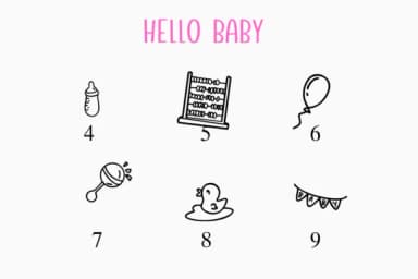 Hello Baby by Nongyao — Dingbats Font — thumbnail 4