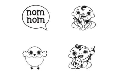 Hello Baby Dingbats by Illustration Ink — Dingbats Font — thumbnail 8