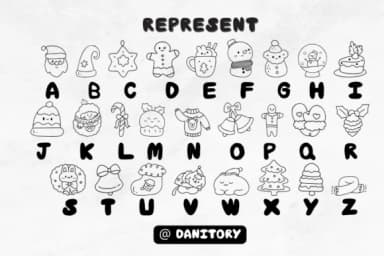 Hello Christmas by danita.kukkai — Dingbats Font — thumbnail 2