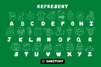 Hello Christmas by danita.kukkai — Dingbats Font — thumbnail 3