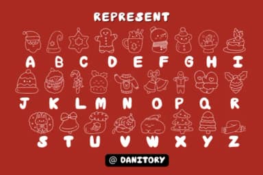 Hello Christmas by danita.kukkai — Dingbats Font — thumbnail 4