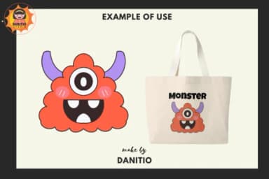 Hello Monster by danita.kukkai — Dingbats Font — thumbnail 5