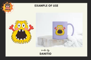 Hello Monster by danita.kukkai — Dingbats Font — thumbnail 6