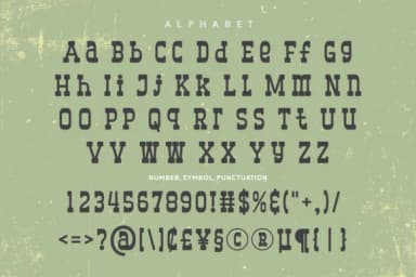 Hello Shain by Feri (7NTypes) — Slab Serif Font — thumbnail 6