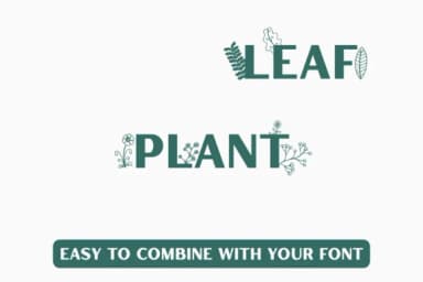 Herlora Floral Dingbat by Sharon ( DmStudio ) — Dingbats Font — thumbnail 2